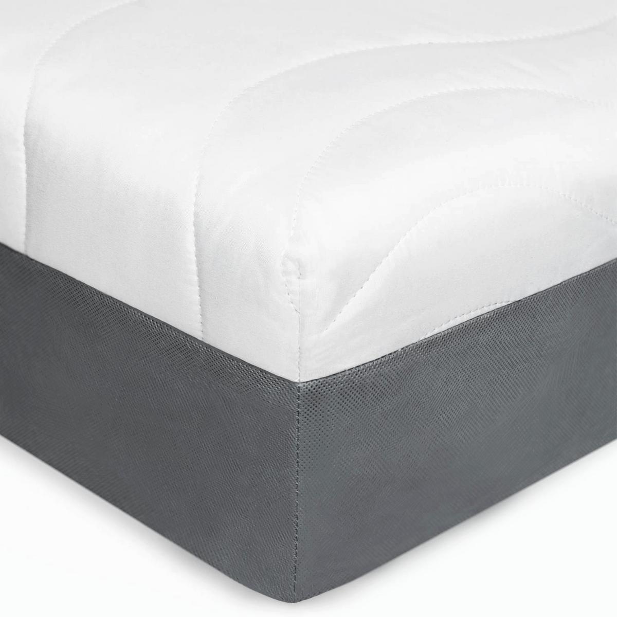 KALTSCHAUMMATRATZE 80x200 cm – 7-Zonen Komfortmatratze H3 mit waschbarem Bezug, ca. 13 cm - Weiß, Textil (80/200cm) - Mister Sandman