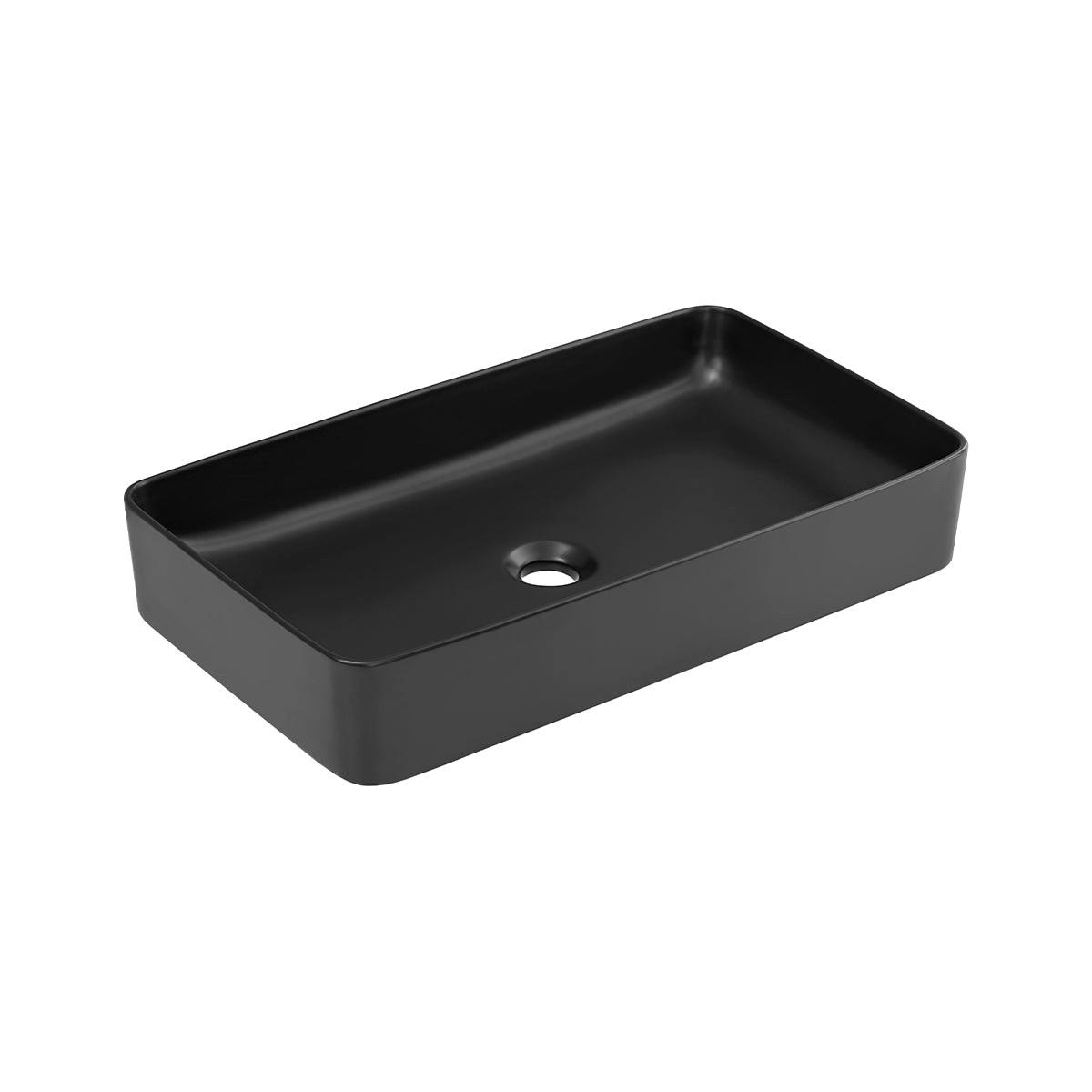 WASCHTISCH 100cm Rigel Holz und Anthrazit - Braun, Holzwerkstoff (100/60/45.5cm) - Petits-meubles