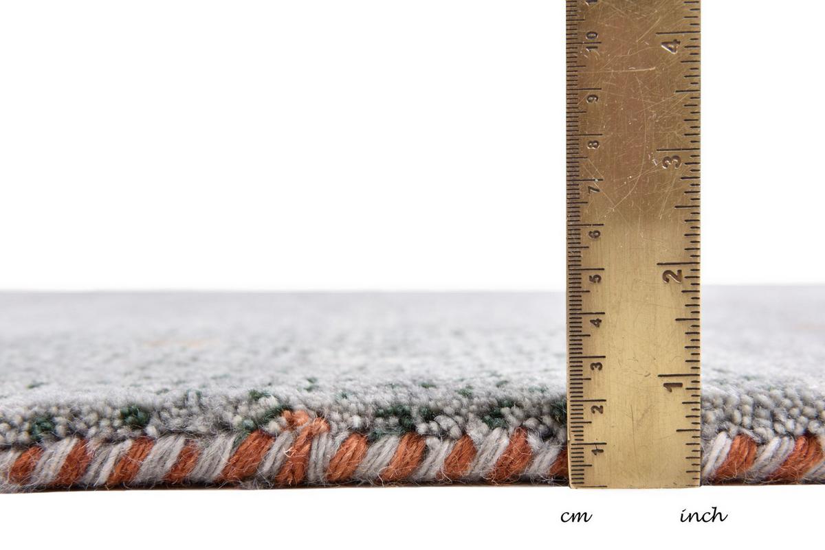 HANDKNÜPFTEPPICH Denver 250x300 cm - Grau, Textil (250/300cm) - THEKO