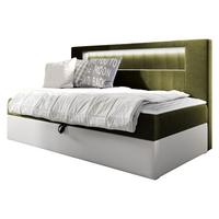 BOXBETT Gold Junior 2 - H3 - Weiß/Grün, Holz (100/200cm) - MIRJAN24