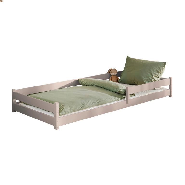 BETT 90/200 Lily Kaschmir - Beige, Holz (90/200cm) - Petits-meubles