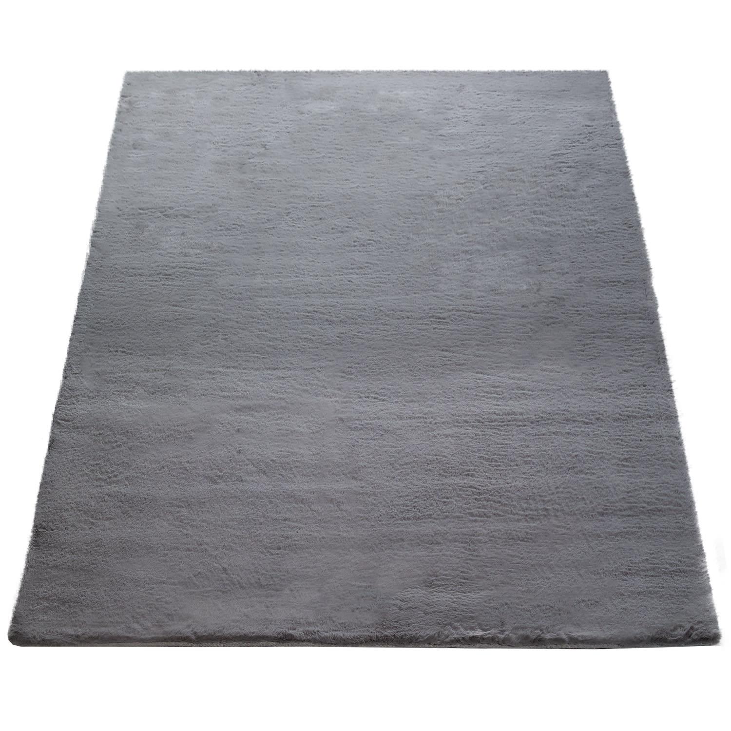 HOCHFLORTEPPICH, einfarbig, Anthrazit, 200 x 290 cm - Anthrazit, Textil (290/200cm) - KADIMA DESIGN