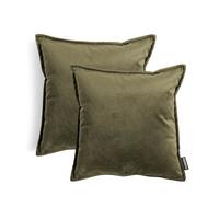 DEKOKISSEN SET Cuddle - Grün, Textil (45/45cm) - Mokebo