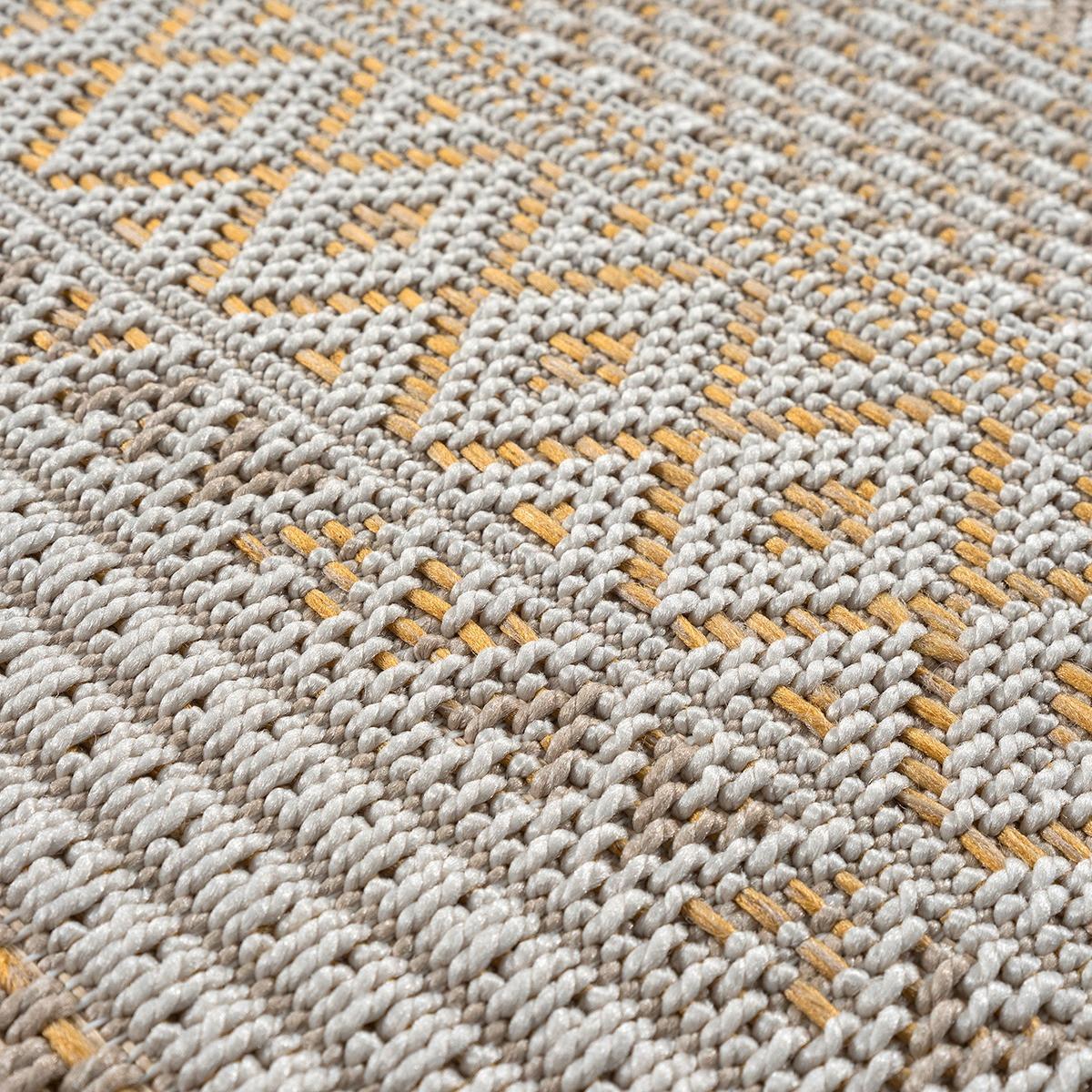 FLACHWEBTEPPICH Berber ESERA Polypropylen Beige 120 x 160 cm - Beige, Textil (120/160cm) - KADIMA DESIGN