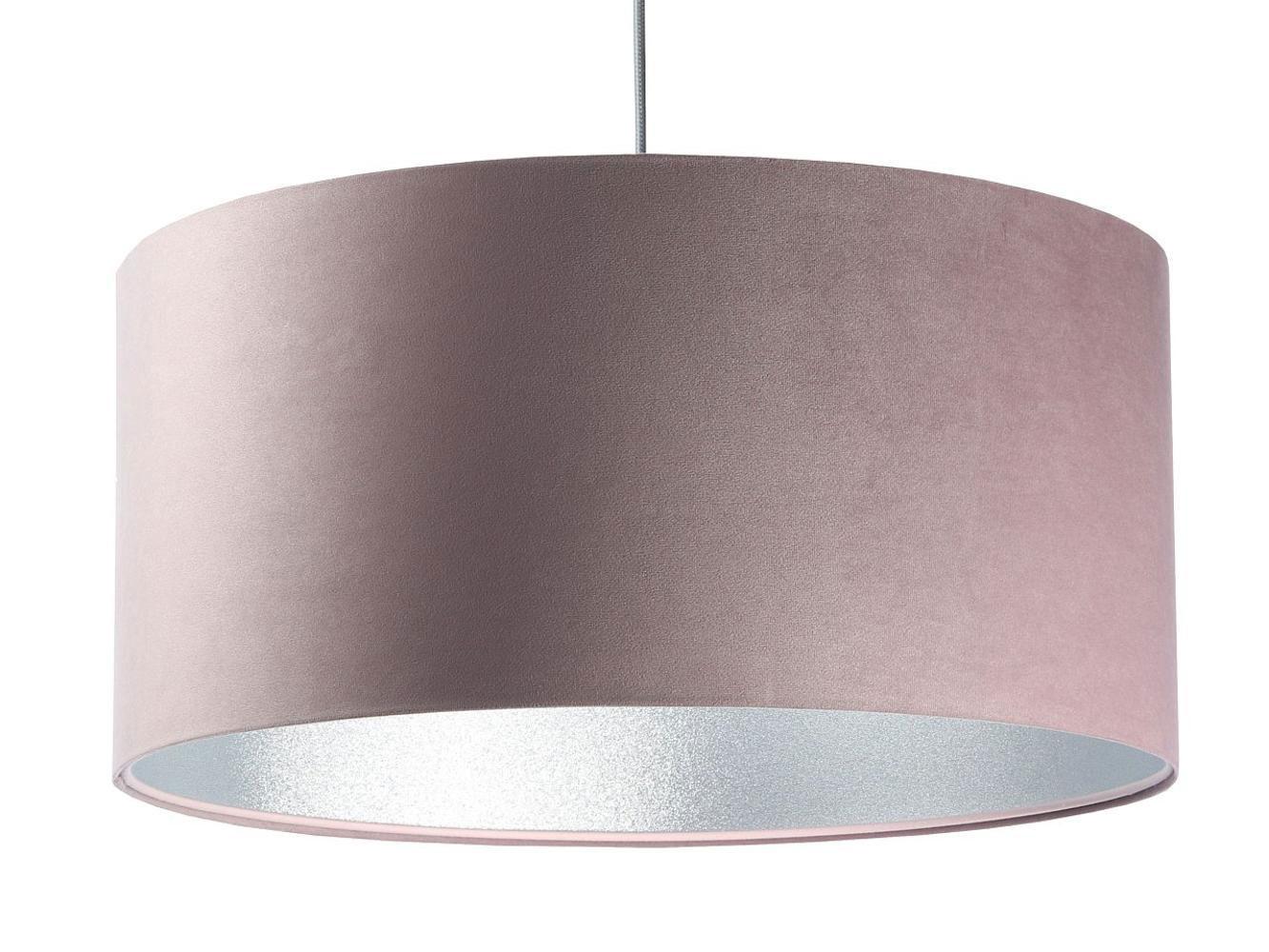 HÄNGELEUCHTE Rosa 50/25 cm - Pink/Silberfarben, Kunststoff (50/0.8/25cm) - ONZENO
