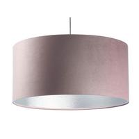 HÄNGELEUCHTE Rosa 50/25 cm - Pink/Silberfarben, Kunststoff (50/0.8/25cm) - ONZENO