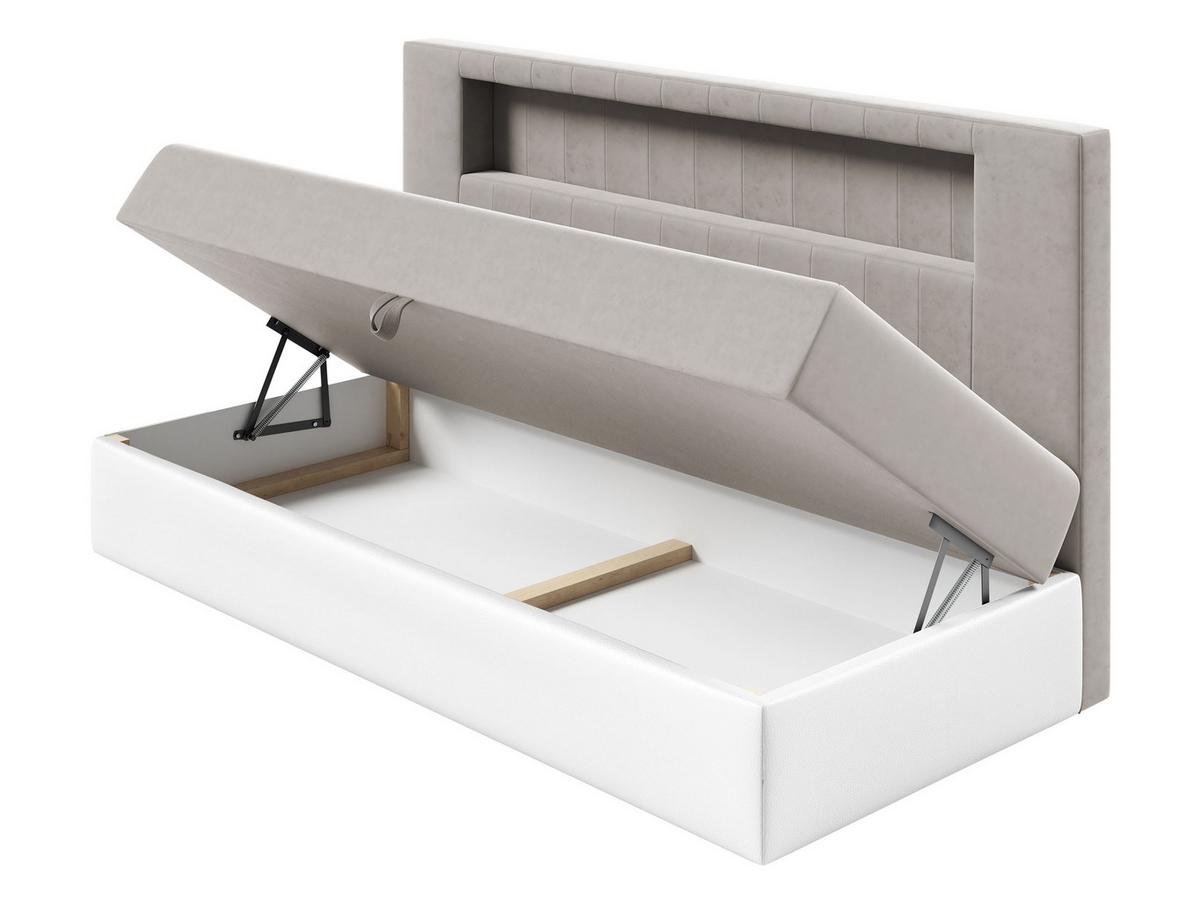 BOXBETT Gold Junior 2 - H3 - Türkis/Weiß, Holz (100/200cm) - MIRJAN24