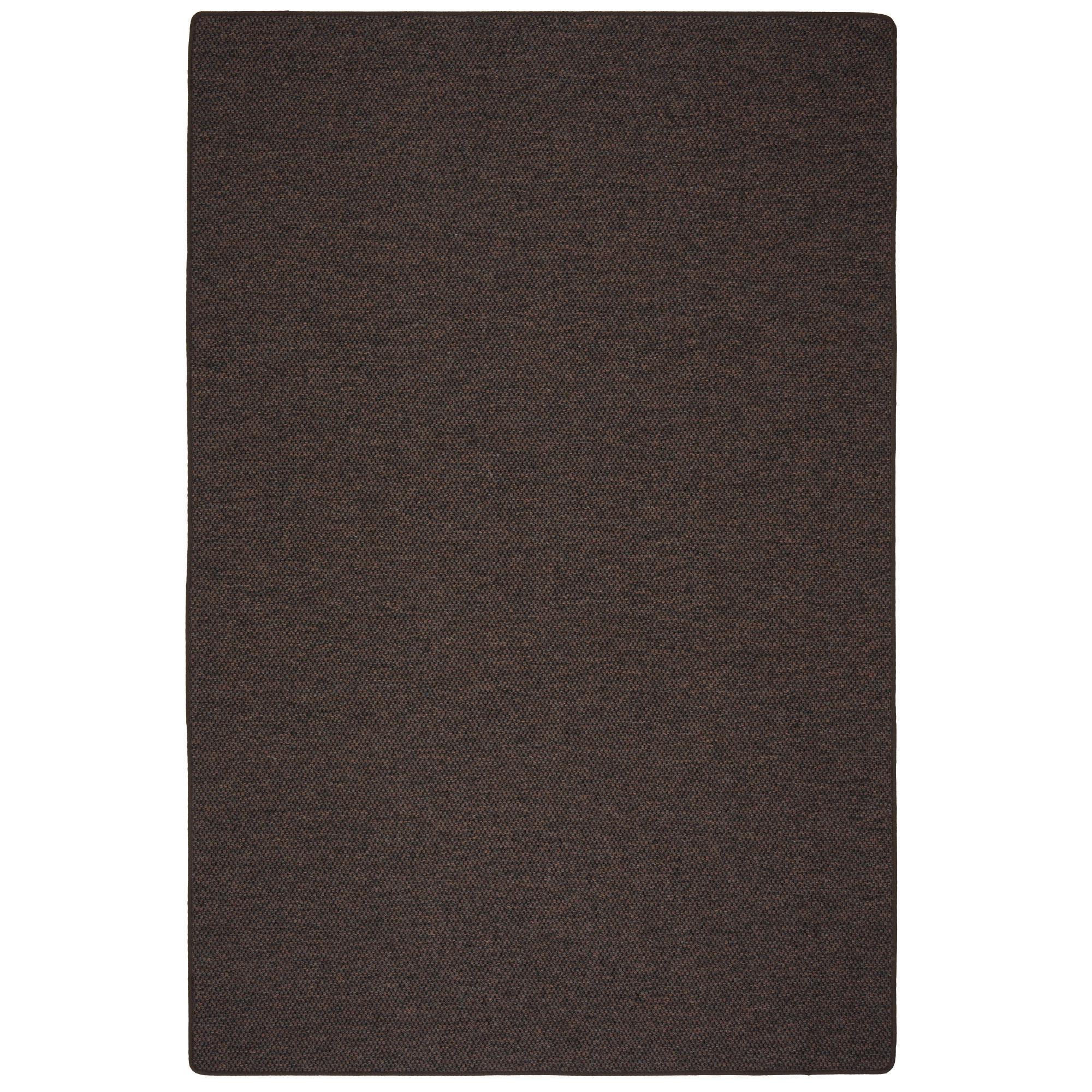 FLACHGEWEBE NATUR TEPPICH BENTZON - Dunkelbraun, Textil (100/300cm) - Snapstyle