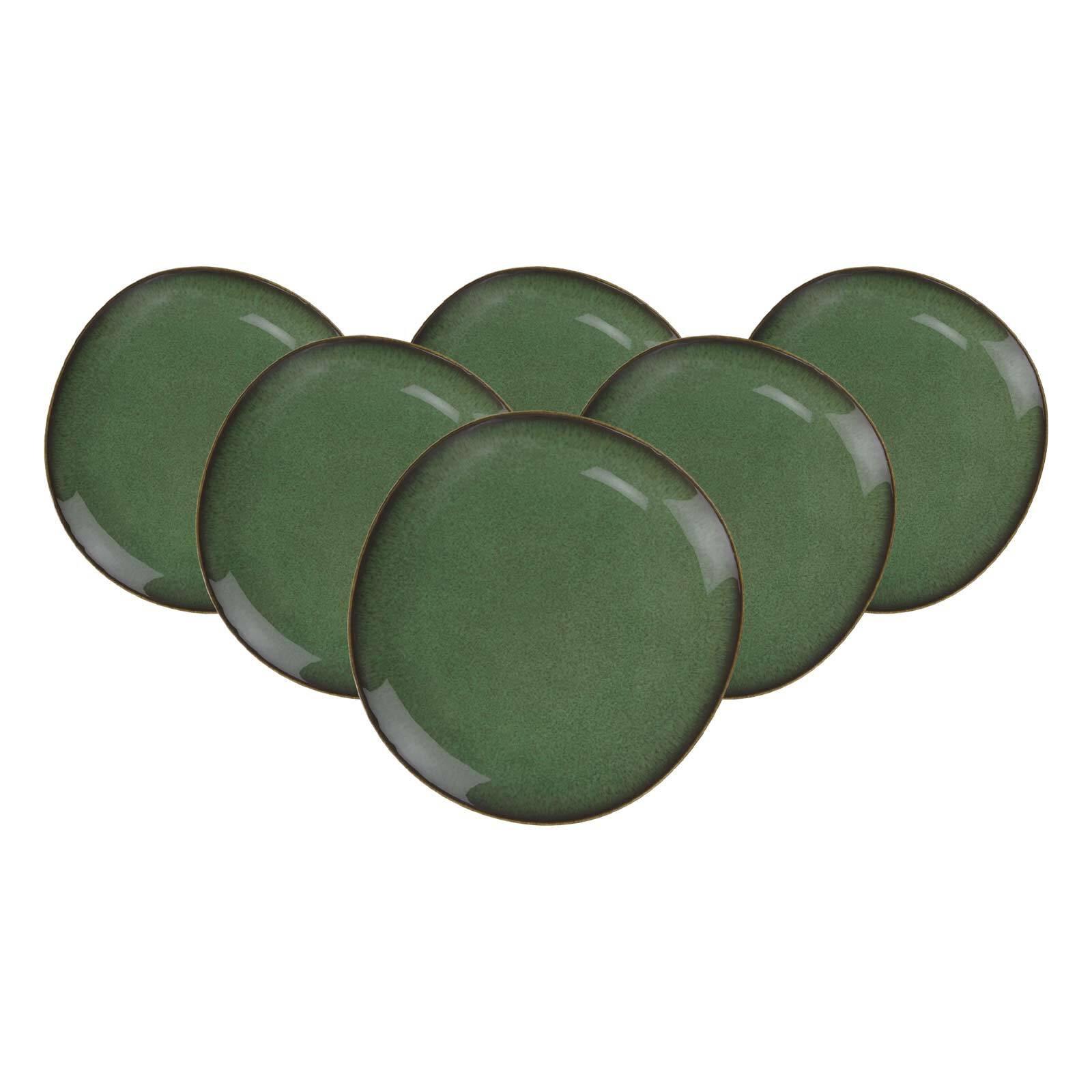 BROTTELLER Lave Vert 17,6 x 16,8 cm 6er Set - Grün, Keramik (17.6cm) - like.Villeroy & Boch