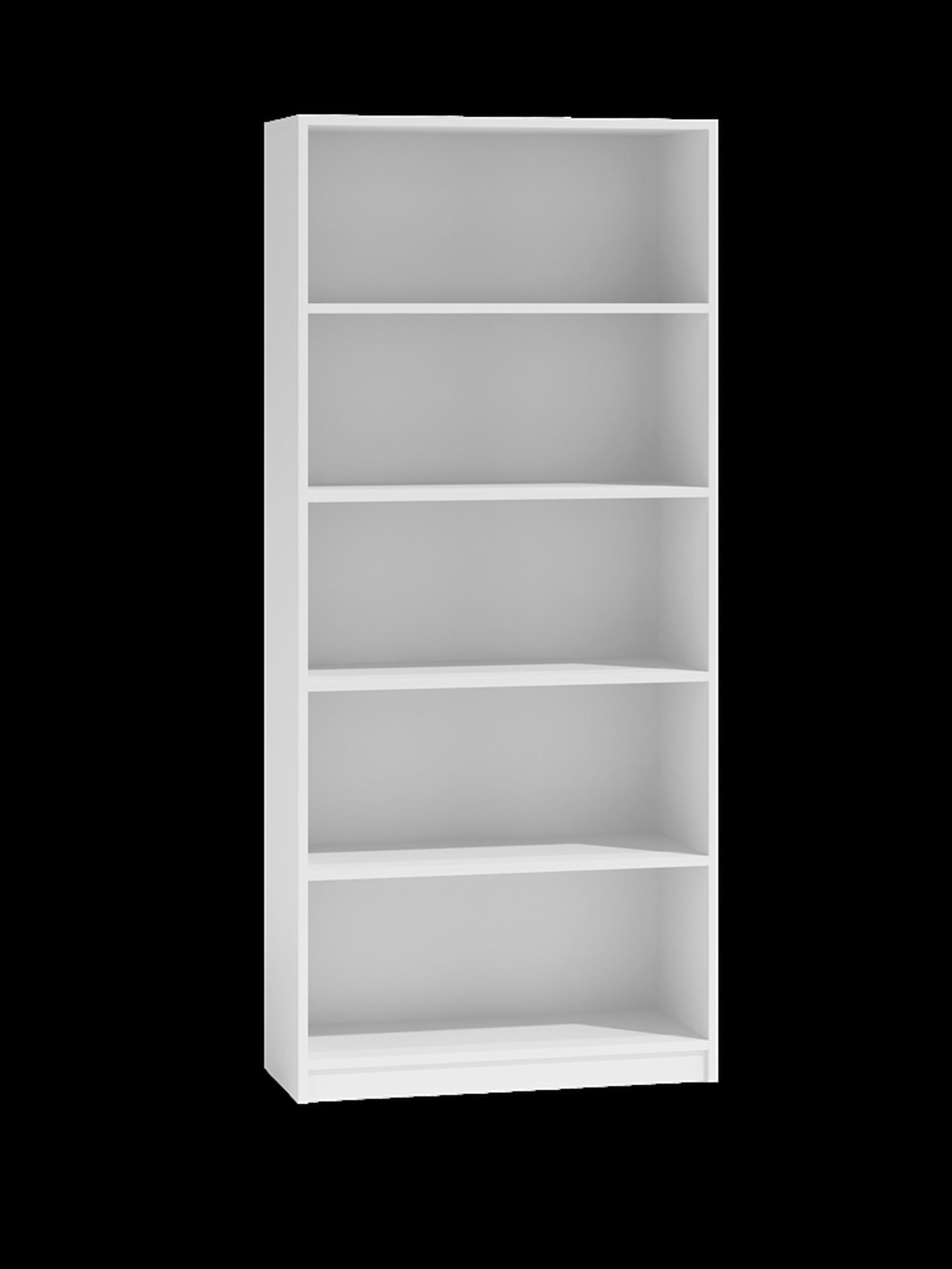 BÜCHERREGAL Weiß 60/182/30 - Weiß, Holzwerkstoff (60/182/30cm) - RAUMHIRSCH FURNITURE