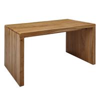 SCHREIBTISCH Massivholz Ablage Landhausstil BOHA, Akazie 140x80x76 cm - Akaziefarben, Holz (140/80/76cm) - KADIMA DESIGN