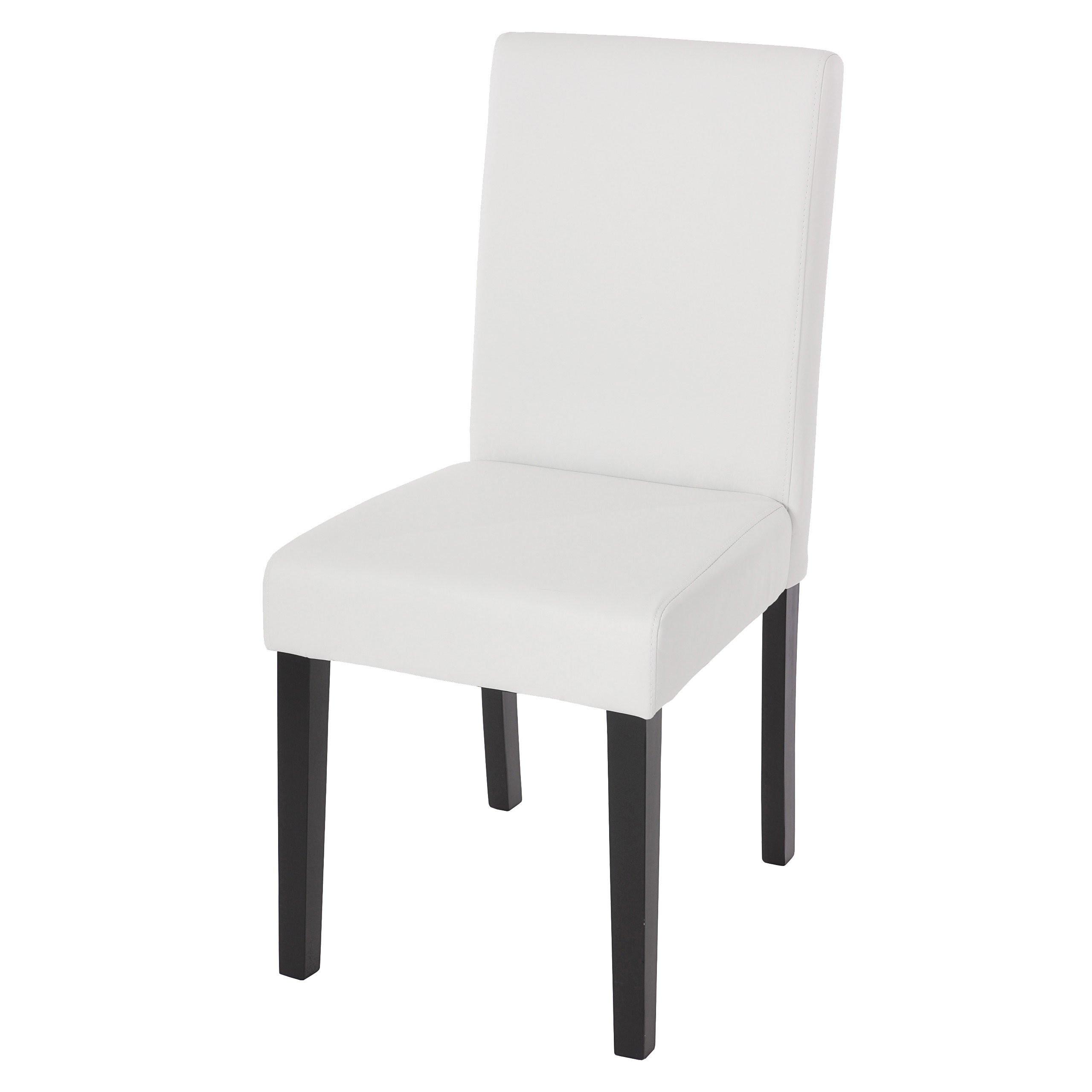 ESSZIMMERSTUHL Weiß, Schwarz - Schwarz/Weiß, Textil (43/90/56cm) - MCW