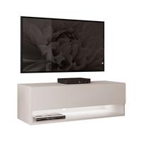 HÄNGESCHRANK TV-Möbel CALANTE 90 cm mit LED-Beleuchtung - Kaschmir, Holzwerkstoff (90/30/35cm) - Lookway