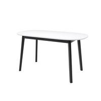 ESSTISCH VITO S Ausziehbar 150 - 190 / 80 x 77 cm - Schwarz/Weiß, Holz (150/80/77cm) - MASSENO