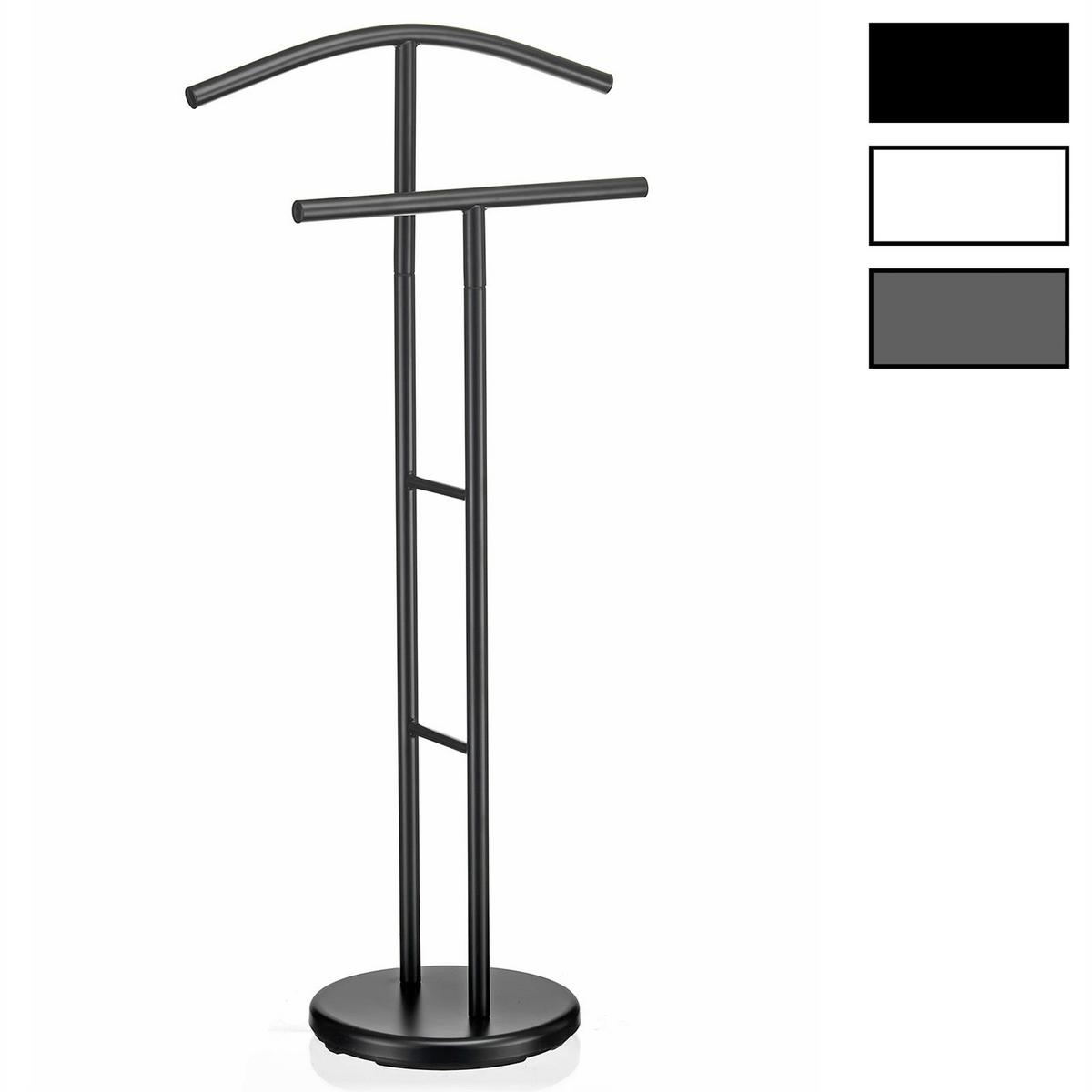 HERRENDIENER LAURENZ schwarz - Schwarz, Metall (48/105/29cm) - IDIMEX