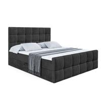 BOXBETT APO-Z - 140 x 200 - H4 - Schwarz - Schieferfarben, Holzwerkstoff (140/200cm) - ALTDECOR