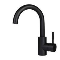 WASCHTISCHARMATUR Flutisf 13/4/24 cm - Schwarz, Metall (4/24/13cm) - ZMH