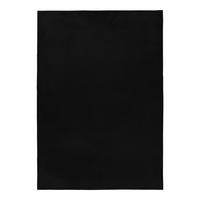 TEPPICH Kurzflor Waschbar NECKAR in Schwarz, einfarbig, 200 x 290 cm - Schwarz, Textil (290/200cm) - KADIMA DESIGN