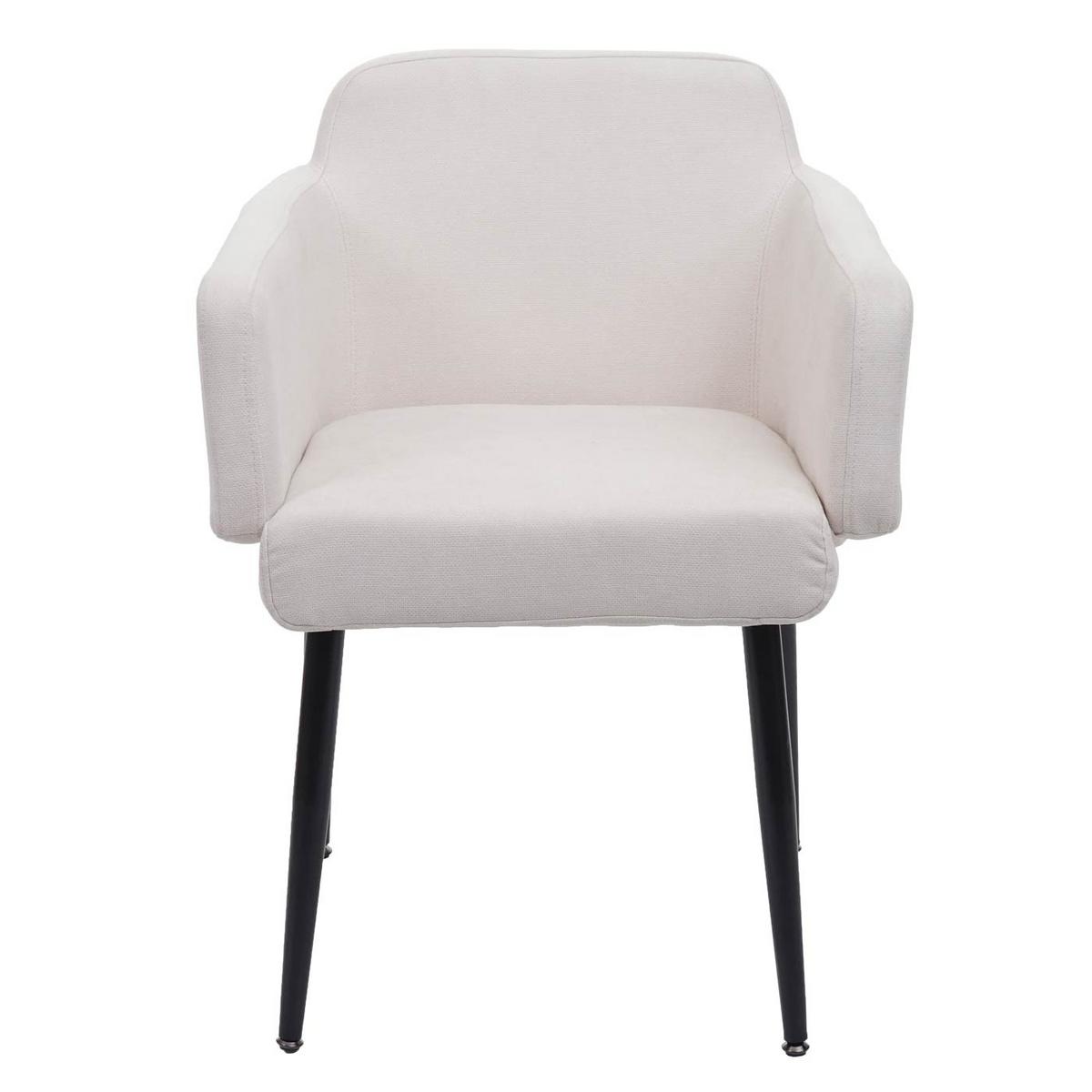 ESSZIMMERSTUHL Cremeweiß - Creme/Weiß, Textil (57/77/56cm) - MCW