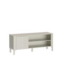 LOWBOARD ALICANTE 135/57/40,5 cm, Kaschmir - Kaschmir, Holzwerkstoff (135/57/40.5cm) - MASSENO