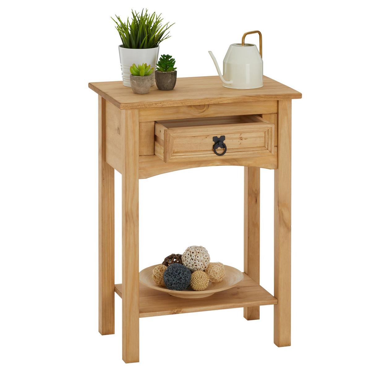 KONSOLENTISCH SALSA braun - Braun, Holz (35/53/73cm) - CARO-Möbel