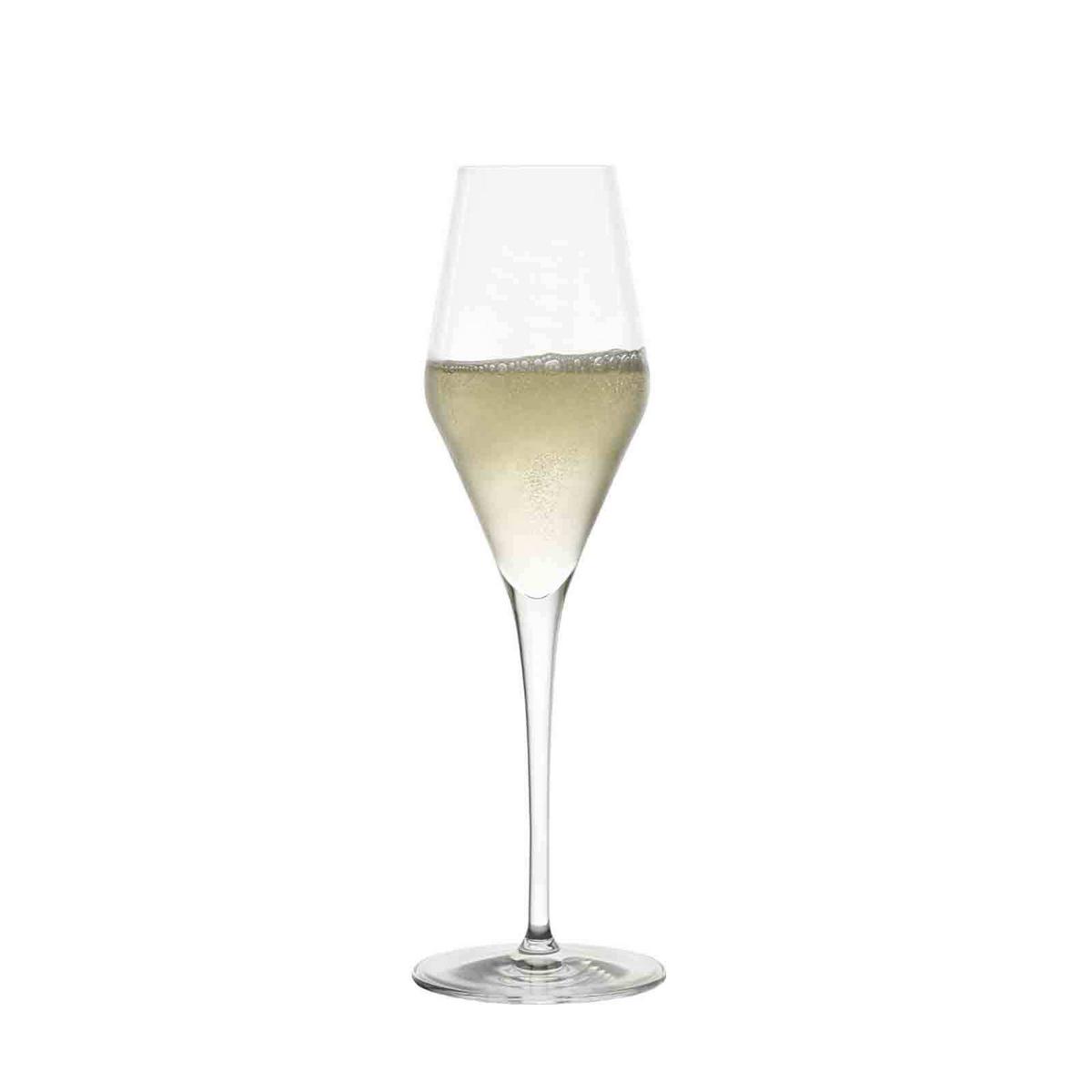 CHAMPAGNERGLÄSER Quatrophil transparent 290 ml 6er Set - Transparent, Glas (0.29L) - Stölzle Lausitz