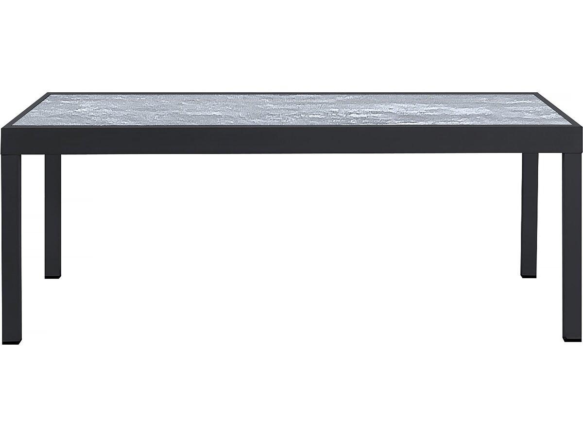 GARTENTISCH lagos Grau - Grau, Metall (320/105/76cm) - Habitat Garten