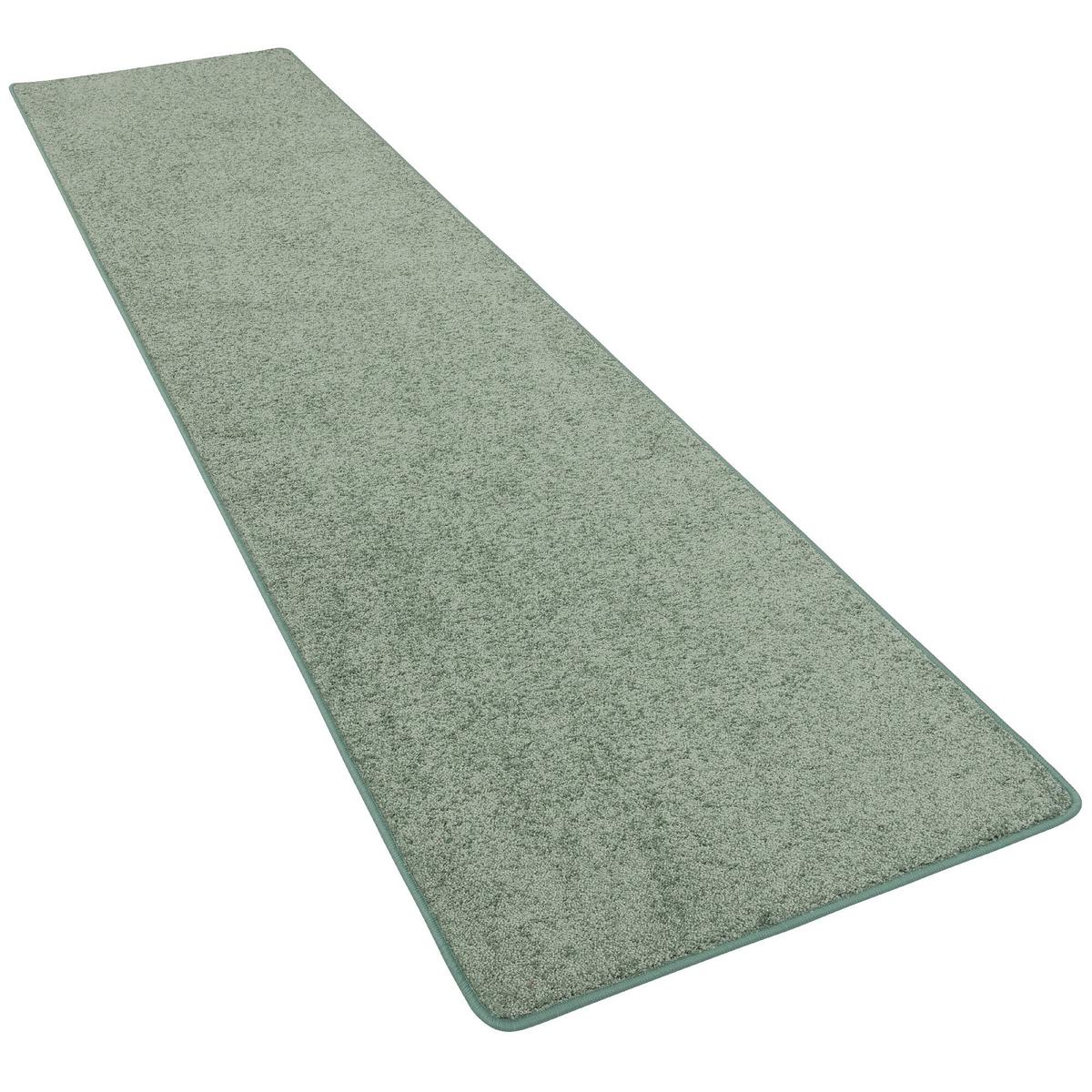 HOCHFLOR LANGFLOR TEPPICH LÄUFER COTTAGE - Mintgrün, Textil (80/160cm) - Snapstyle