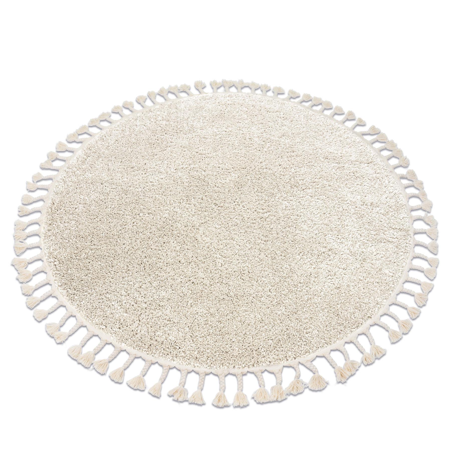 TEPPICH Berber 160 cm - Creme, Textil (160/160cm) - rugsX