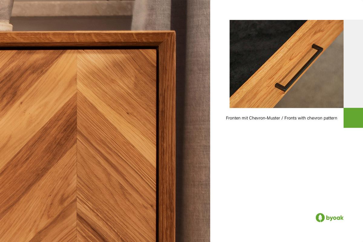 KLEIDERSCHRANK 2 TÜREN LEON Wildeiche - Wildeiche, Holz (97/196/45cm) - byoak