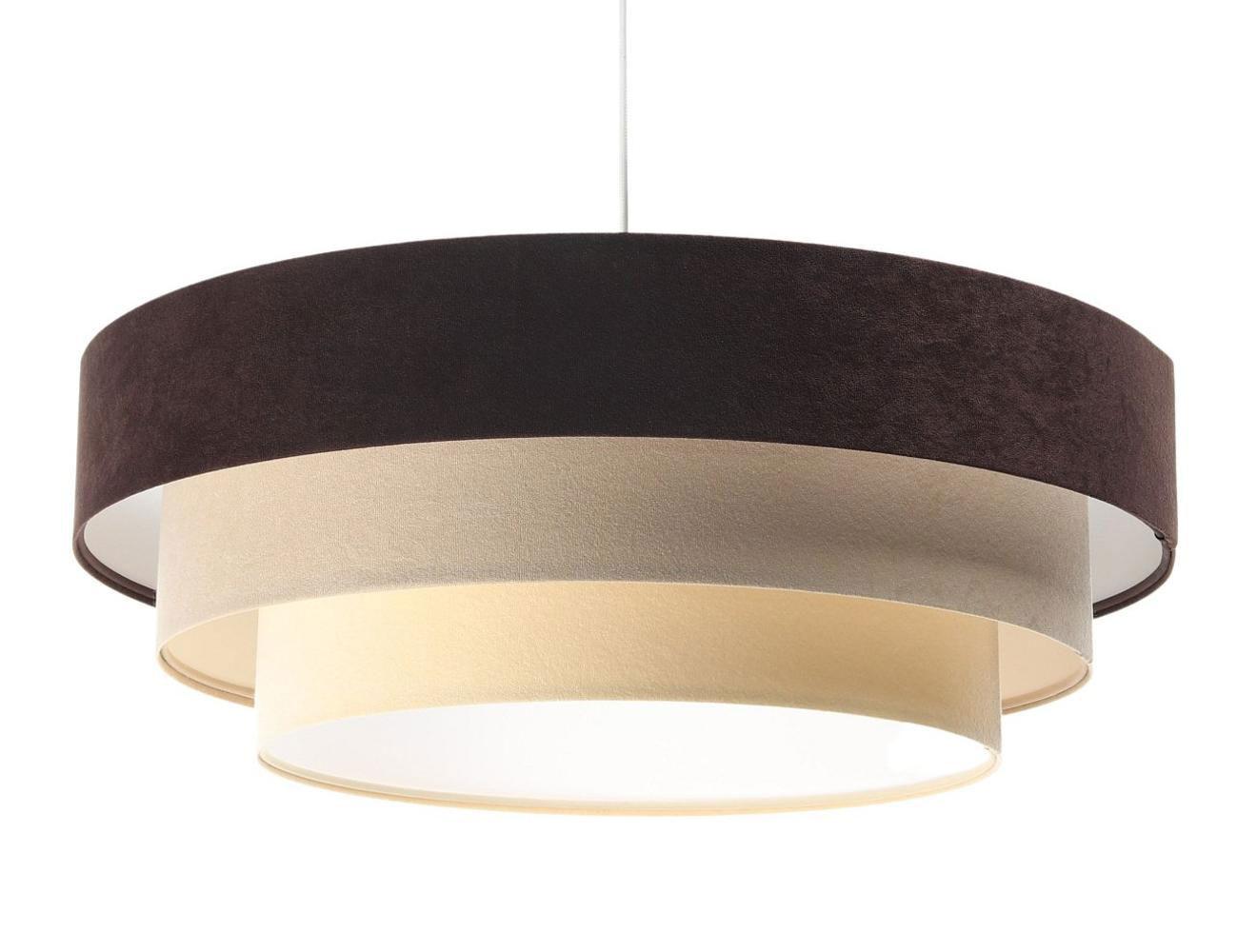 HÄNGELEUCHTE Beige 60/20 cm - Braun, Kunststoff (60/1.5/20cm) - ONZENO