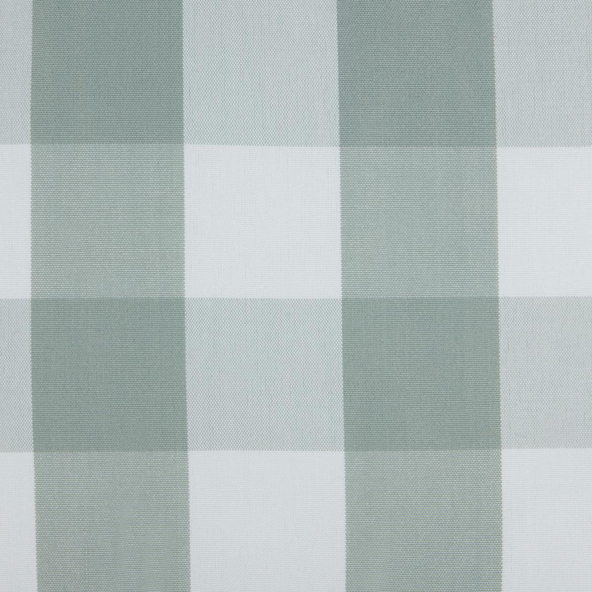 DEKOKISSEN Mintgrün 40/60 cm Tamnine - Weiß/Mintgrün, Textil (60/40cm) - Beliani