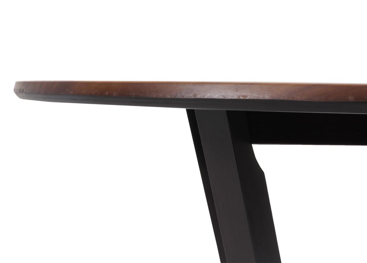 BISTROTISCH rund Braun - Braun, Holz (92/92/76cm) - MCW