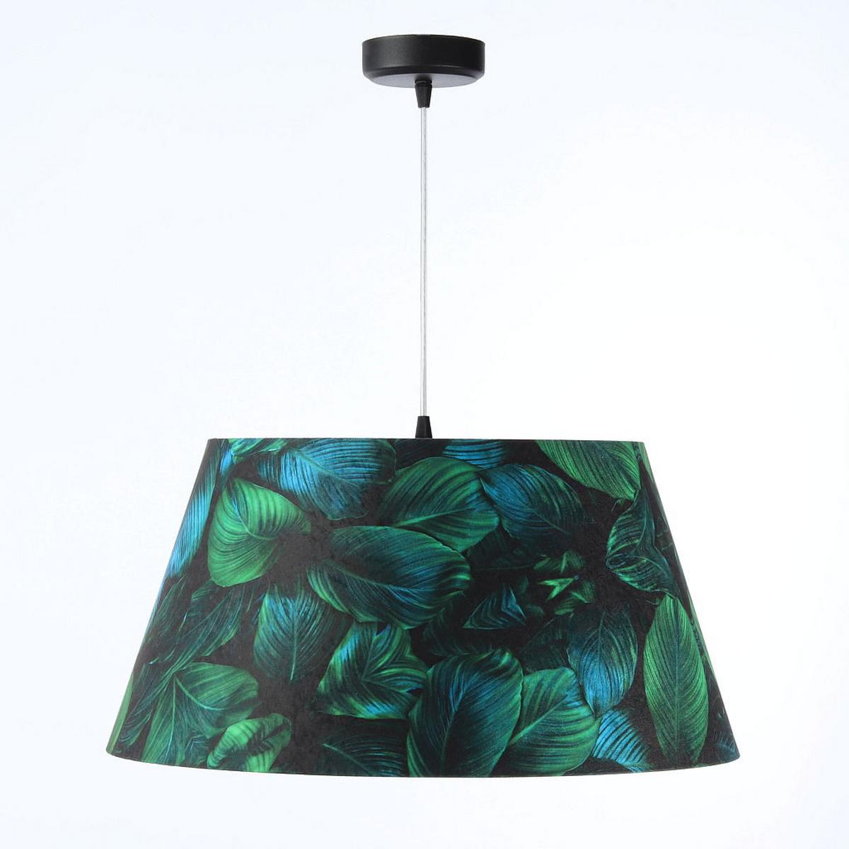 HÄNGELEUCHTE Grün 50/27 cm - Grün, Kunststoff (50/1/27cm) - ONZENO