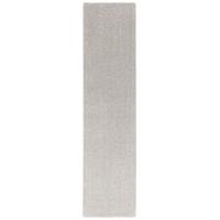 HOCHFLOR VELOURS TEPPICH LÄUFER MONA - Silberfarben, Textil (80/200cm) - Snapstyle
