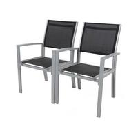 GARTENSESSEL tropic Schwarz - Schwarz, Metall (62/90/57cm) - Habitat Garten