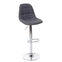 BARHOCKER Grau - Grau, Textil (43/115/47cm) - MCW