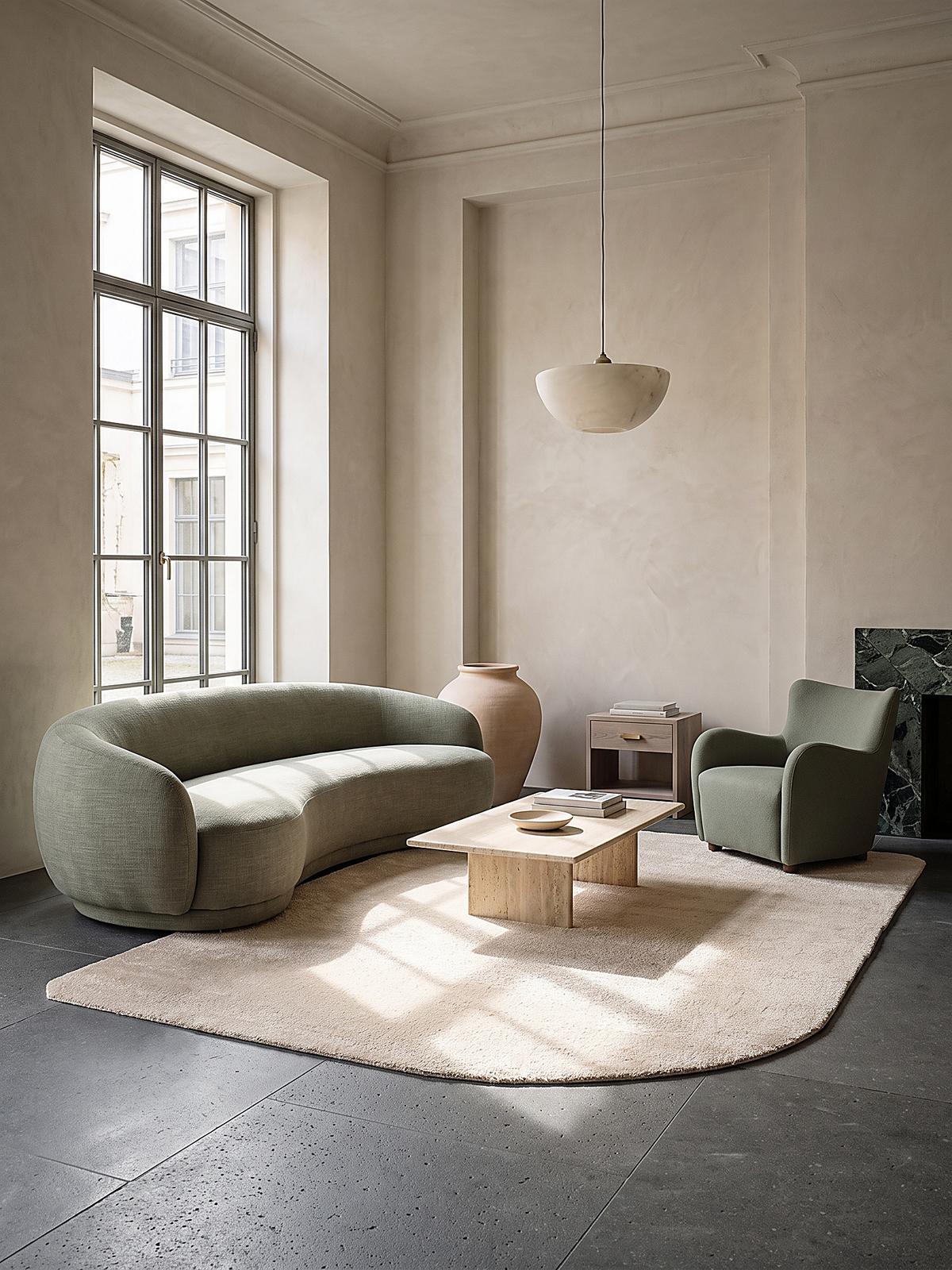 HOCHFLORTEPPICH Antirutsch Uni TIRSO Polyester Beige 160 x 220 cm - Beige, Textil (160/220cm) - KADIMA DESIGN