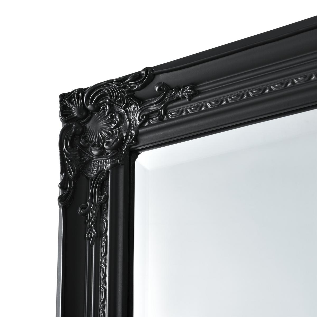 WANDSPIEGEL Livorno - Schwarz, Glas/Holz (28.5/132/118cm) - [en.casa]