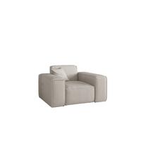 SESSEL Celes Premium Stoff Scala - Beige, Holzwerkstoff/Textil (121/73/88cm) - Fun Möbel