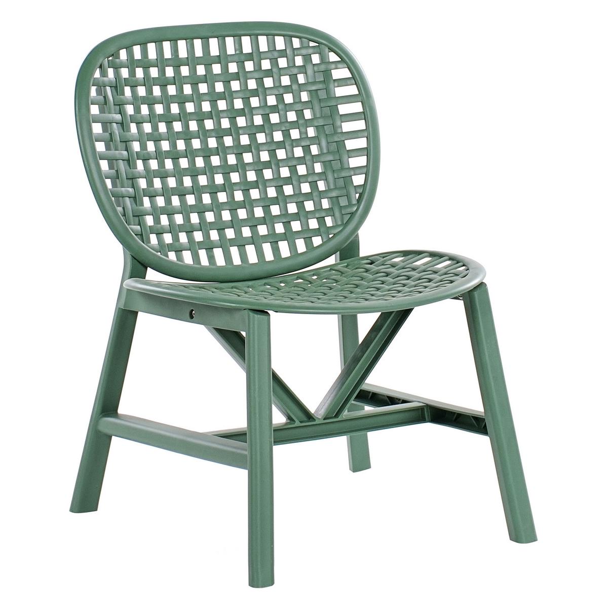 BISTRO-SET Grün Sicelle - Grün, Kunststoff - Beliani