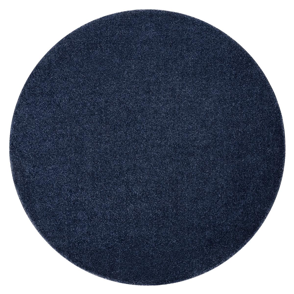 TEPPICH Softy 150 cm - Blau, Textil (150/150cm) - rugsX