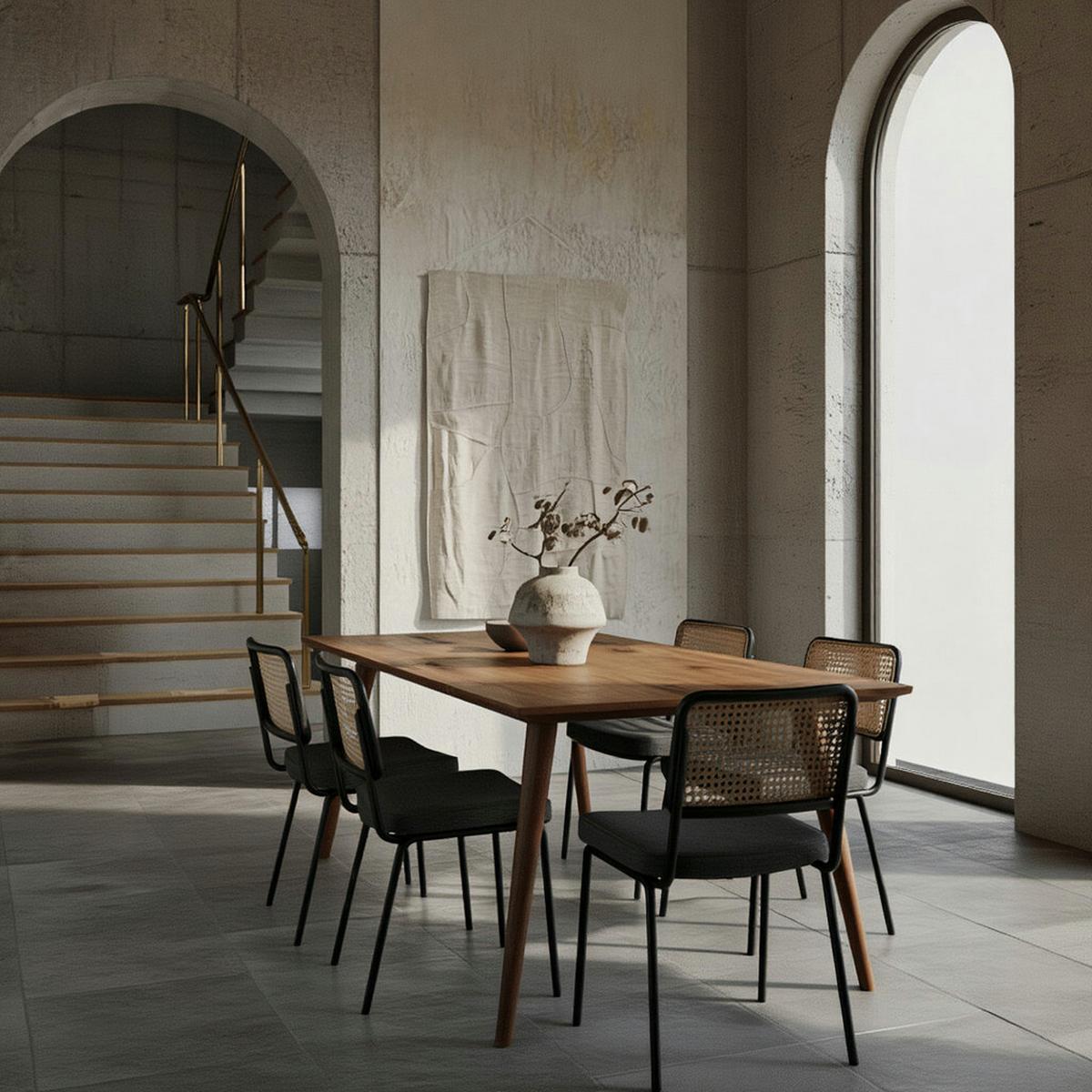 ESSTISCH Massivholz Braun Landhausstil Handgefertigt, Braun 160x80x76 cm - Braun, Holz (80/160/76cm) - KADIMA DESIGN