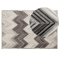 KURZFLOR-TEPPICH Aytepe 200/140 cm - Grau, Fell (140/200cm) - Beliani