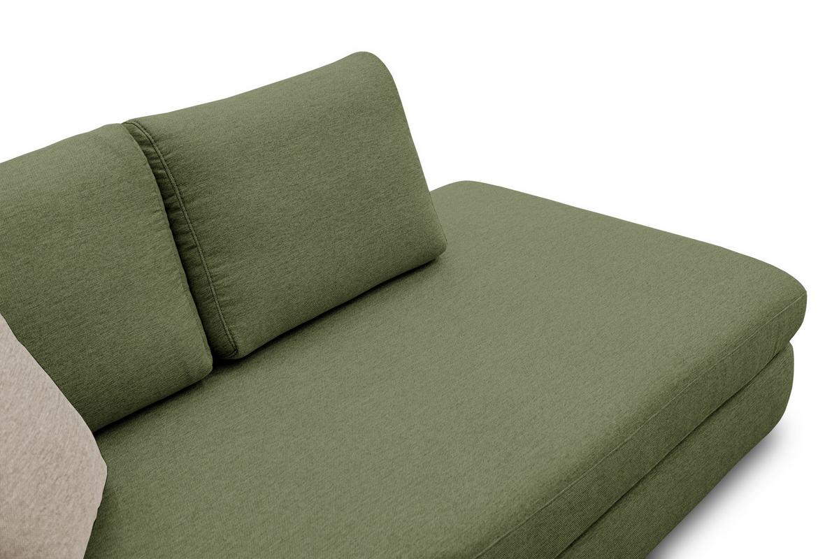 ECKSOFA OTTO 5-Sitzer, grün - Grün, Holzwerkstoff/Textil (279/219cm) - Wozimo