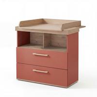 WICKELKOMMODE Jimmy Mauve - Mauve, Holzwerkstoff (110/103/78cm) - Roba