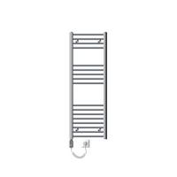 BADHEIZKÖRPER - Chromfarben, Metall (40/120/120cm) - LuxeBath