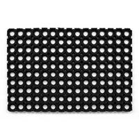 FUSSABTRETER gummi 60/80 cm - Schwarz, Textil (60/80cm) - rugsX