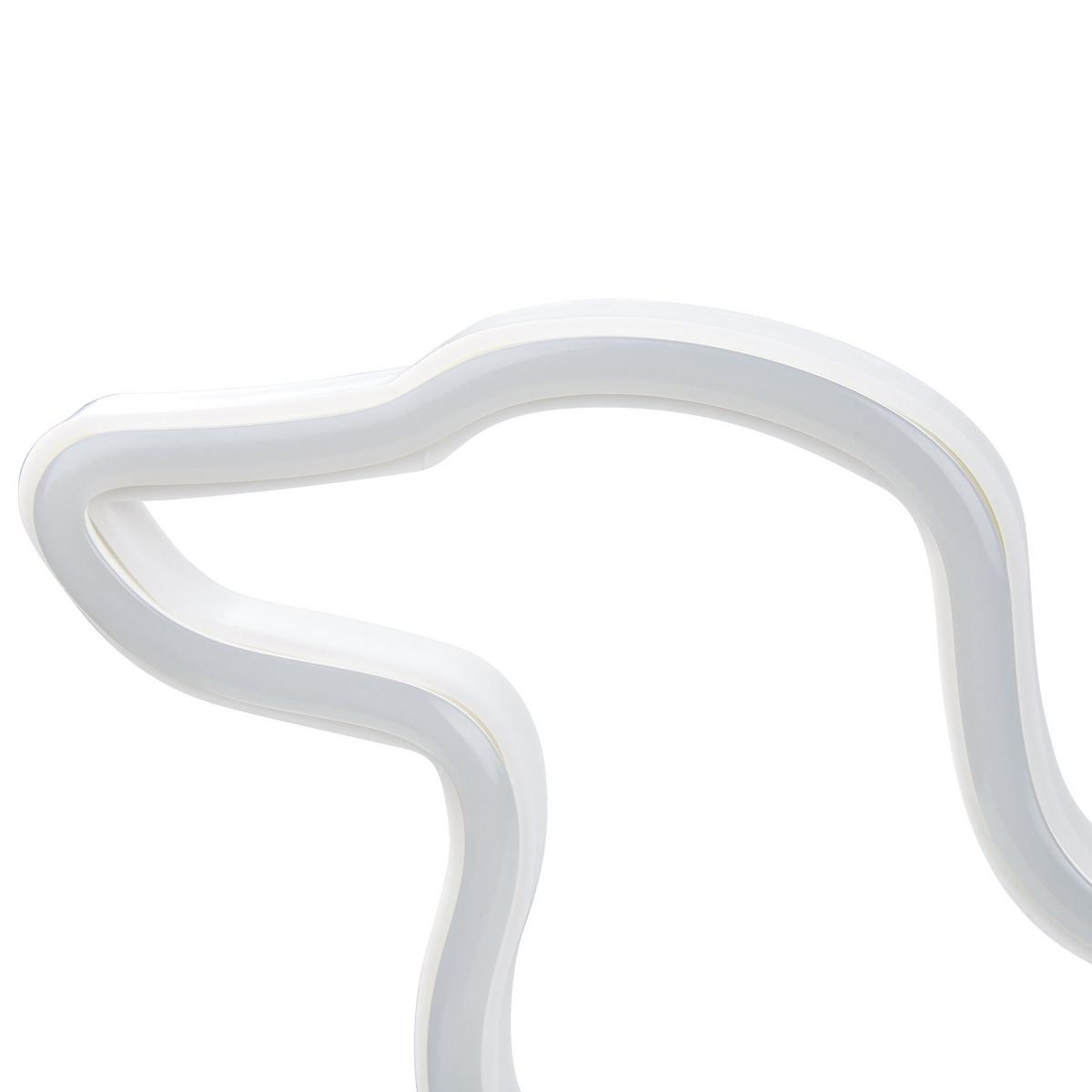 NEONLICHT Francis 8/44/20 cm - Blau, Kunststoff (8/44/20cm) - Beliani