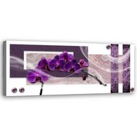 KUNSTDRUCK Lila 150/50 cm - Lila, Textil (150/50cm) - KUNSTLOFT